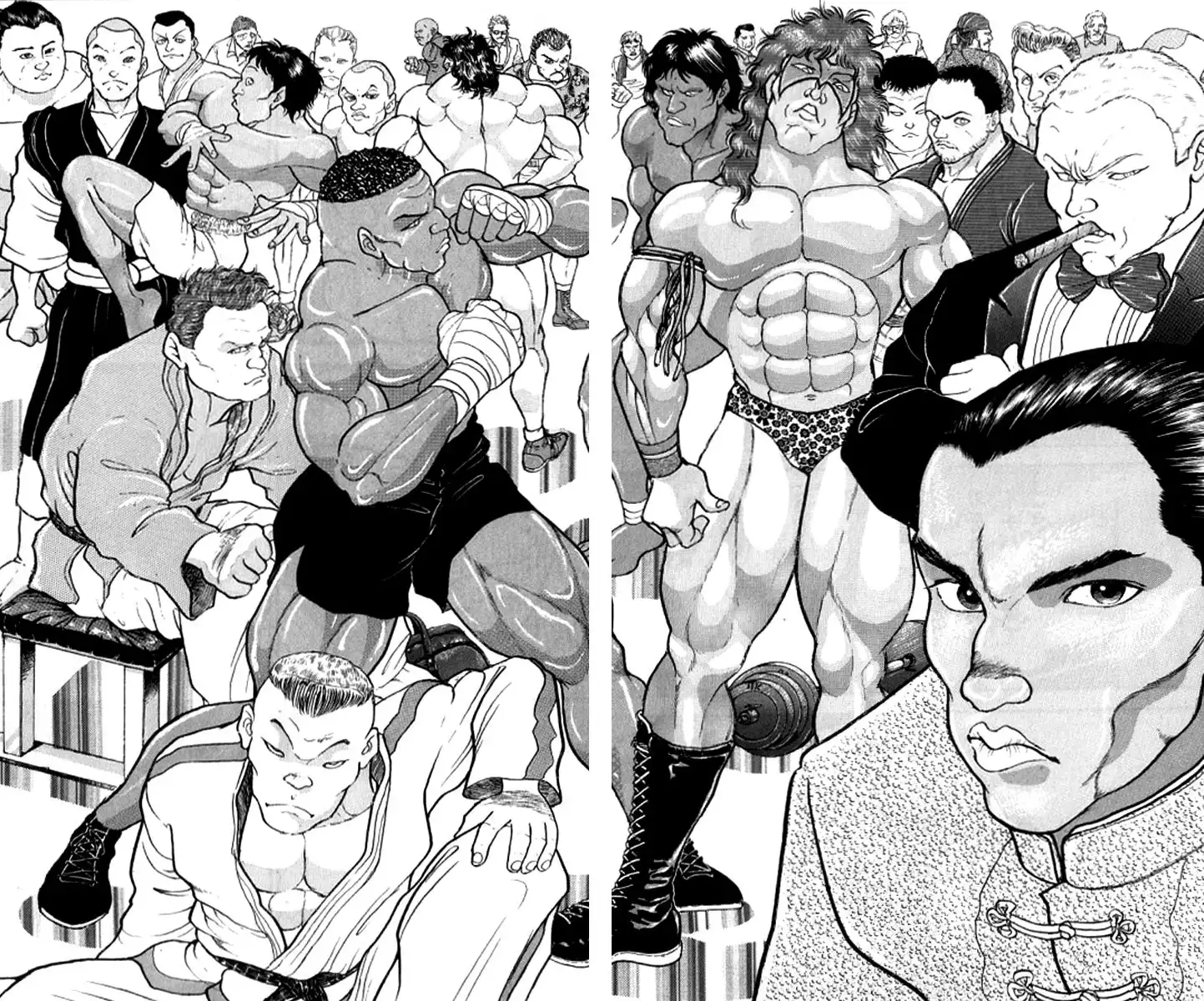 Grappler Baki Chapter 185 8